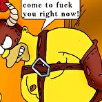 Second pic of Nymph Maggie Simpson got chased and fucked by Bart \\ Cartoon Valley \\