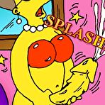 Fourth pic of Nymph Maggie Simpson got chased and fucked by Bart \\ Cartoon Valley \\