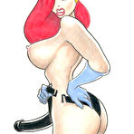 Second pic of Breasty Jessica Rabbit sex - VipFamousToons.com