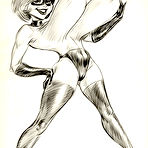 First pic of Elastigirl squeezes her breasts and eats warm cum  \\ I Draw Porn \\