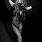 Fourth pic of Catrin Claeson posing in lingeries and topless