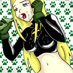 Second pic of Steamy Jinx runs her tongue on cock as gets drilled \\ Cartoon Porn \\