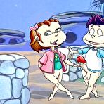 First pic of Angelica with double d juggs receives facial blast  \\ Cartoon Porn \\