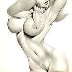 Fourth pic of Daphne Blake deepthroats and gets drenched with cum \\ I Draw Porn \\