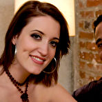 Fourth pic of SexPreviews - Kimberly Kane strapon fucks her bound boyfriend and handjobs hard cock