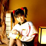 Second pic of Pigtailed Asian slut is enjoying showing off @ Idols69.com FMG's