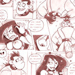 Third pic of Innocent Shego licking dong and getting throatfucked \\ Online Super Heroes \\