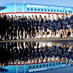 Third pic of Air Hostess Kate Teasing