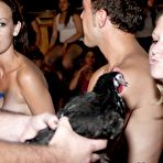 Second pic of naked paintball party ends with a blowjob outdoors