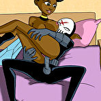 Fourth pic of Mad Bumblebee with sporting boobies gets penetrated \\ Cartoon Porn \\