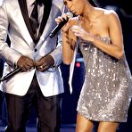 Second pic of Nicole Scherzinger sexy performs in short dress on American Music Awards stage