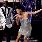Third pic of Nicole Scherzinger sexy performs in short dress on American Music Awards stage