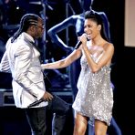 Fourth pic of Nicole Scherzinger sexy performs in short dress on American Music Awards stage