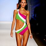 Fourth pic of Tika Ivezaj sexy in bikinies runway shots