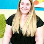 First pic of Plumper TV - Young Blonde Fatty Posing And Sucking