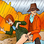 Third pic of Perverted Cruella De Vil is bombed against the window \\ Cartoon Valley \\