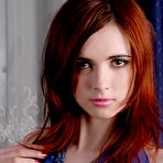 First pic of Hot Naked Redhead Masha Shows Nice Boobs