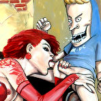 First pic of Daria Morgendorffer loves Beavis till gets drilled \\ Cartoon Valley \\