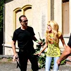 First pic of Pain Hostel - Extreme severe branch whipping for sweet Tina till her oiled ass is cutted in stripes!