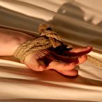 Fourth pic of The art of making stripes on a beautiful female body!