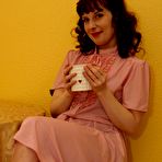 First pic of  Leggy stocking girls in full fashioned stockings