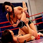 Second pic of Sex Previews - Lexi Ward brunette lesbian dominant in catfight anal toys Selina