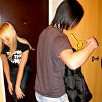 First pic of Casual Teen Sex Blonde hot teen whore screwing and blowing nasty lucky guy