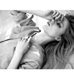 Fourth pic of Kasia Struss topless posing photoshoot