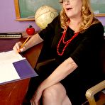 First pic of Chubby Loving - Mature Fat Redhead Teacher Spreading