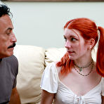 First pic of Exclusive for AL4A - Hot redhead teen fucking with older guys