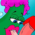 Fourth pic of Nancy with enormous boobs is filled by Patrick Star \\ Cartoon Valley \\