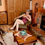 First pic of Three mature lesbians share one hot babe