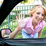 First pic of Teen Hitchhikers - Two Guys Fucking Skinny Teen Slut