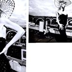 Second pic of Raquel Zimmermann sexy, see through and naked scans