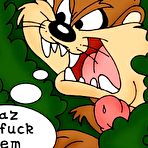 First pic of Poor Taz gets a taste of hole and sucks on breasts \\ Cartoon Valley \\