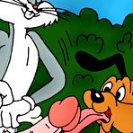 Second pic of Poor Taz gets a taste of hole and sucks on breasts \\ Cartoon Valley \\