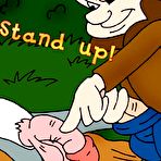 Third pic of Poor Taz gets a taste of hole and sucks on breasts \\ Cartoon Valley \\