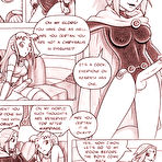 Second pic of Sexy Starfire feels wang and gets her mouth loaded  \\ Online Super Heroes \\