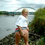 Third pic of Teen Blonde Lena Flashing