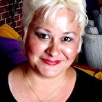 Fourth pic of Chubby Loving - Blonde Mature BBW Playing Big Dildo