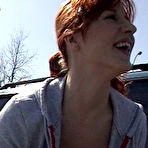 First pic of GangBang Squad - Redhead mature with large tits having oral sex and fucking in gangbang for GangBang Squad