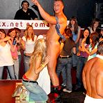 Third pic of PartyHardcore Muscular strippers seducing hot drunken girls at wild party