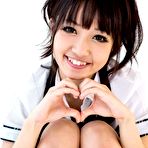 Third pic of Watch porn pictures from video Kotomi Asian doll in uniform shirt shows she loves to suck cock - JavHD.com
