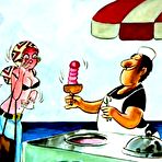 Second pic of Funny explicit cartoon jokes at FreePornJokes.com