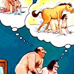 Third pic of Funny explicit cartoon jokes at FreePornJokes.com