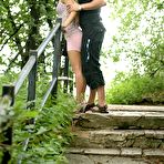 First pic of Hot babe gets rammed outdoors