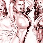 Fourth pic of Perfect and innocent Black Canary with perfect tits \\ Online Super Heroes \\