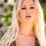 First pic of Abbey Brooks pulls off cute peach lingerie outside (Digital Desire - 18 Pictures)
