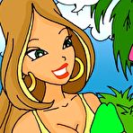 First pic of Flora WINX watches porn tape and takes hot spermshots \\ Cartoon Valley \\