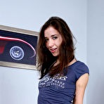 Third pic of Panty job makes dude unload into teen's cleavage